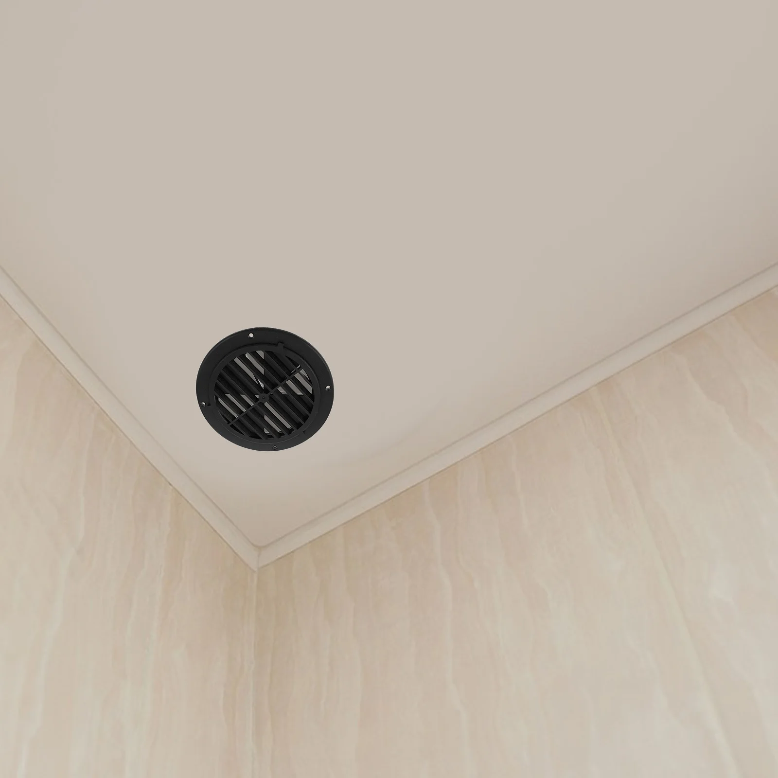 

Round Vent Cover Air Grille Adjustable Ceiling Air Outlet For Yacht Rv Trailer Heater Ventilation System Rv Vent Cover