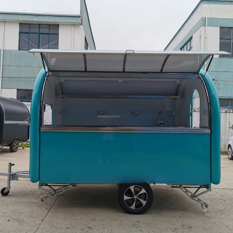 Mobile Bar Kitchen Ice Cream Catering Drinks Food Truck and Food Trailer for Versatile Beverage and Snack Service