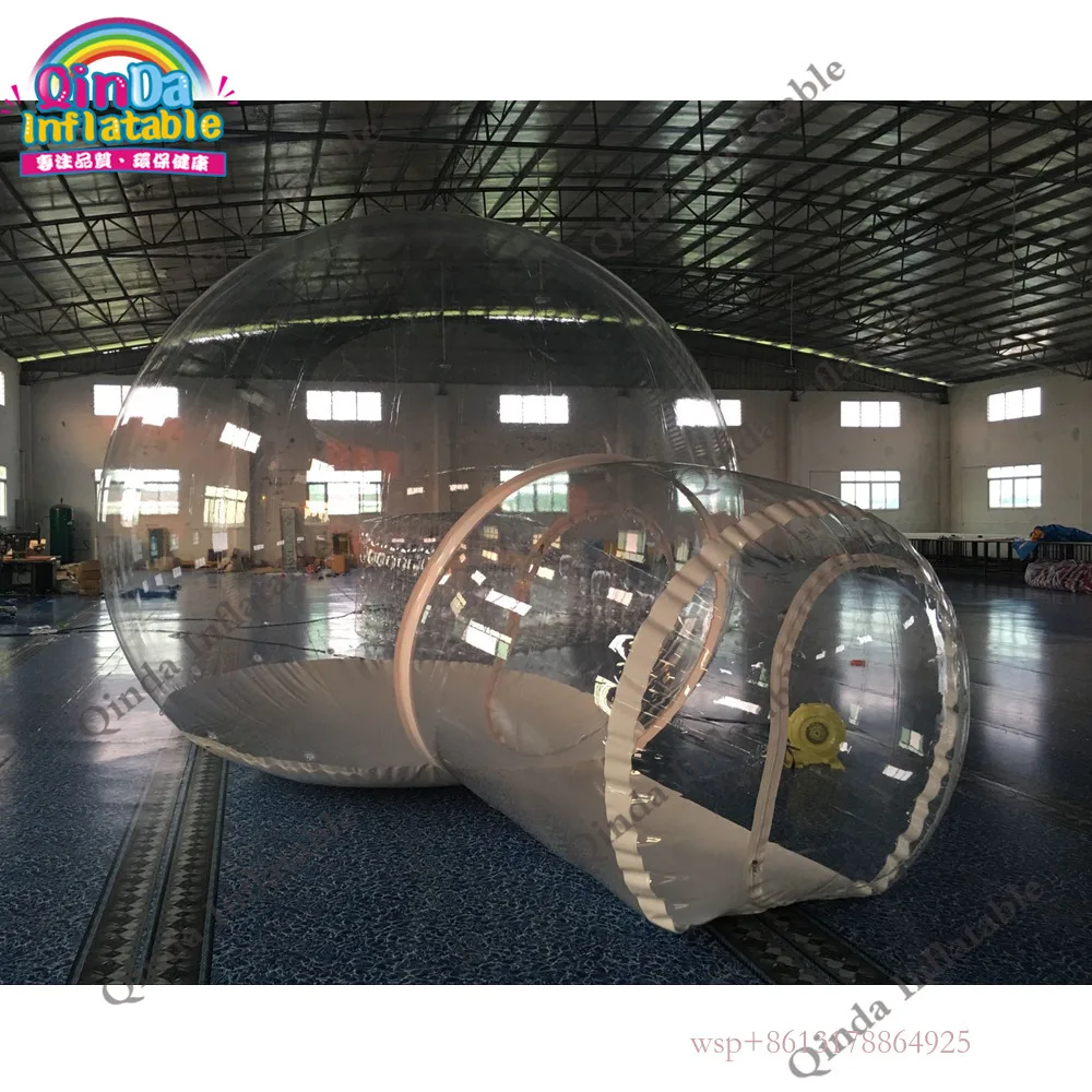 Outdoor Igloo Inflatable Transparent Clear Bubble Tent,4M Inflatable Bubble House For Party Event