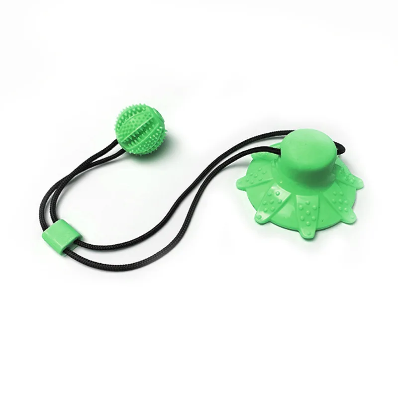 Dog Suction Cup Leakage Food Ball Toy Pet Self Entertainment Molar Stick Teeth Cleaning Chew Toy for Puppy Relieve Boredom view 5