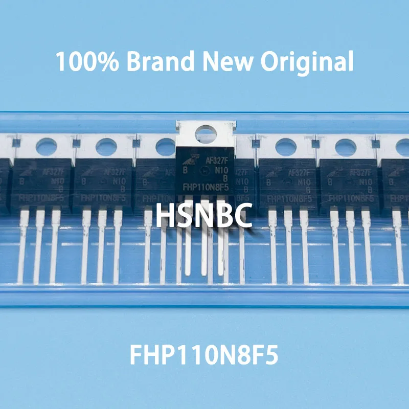 10 stks/partij FHP110N8F5 110N8F5 FHP110N8F5B TO-220 120A 85 V MOSFET N-kanaal Power Transistor 100% Nieuwe Originele