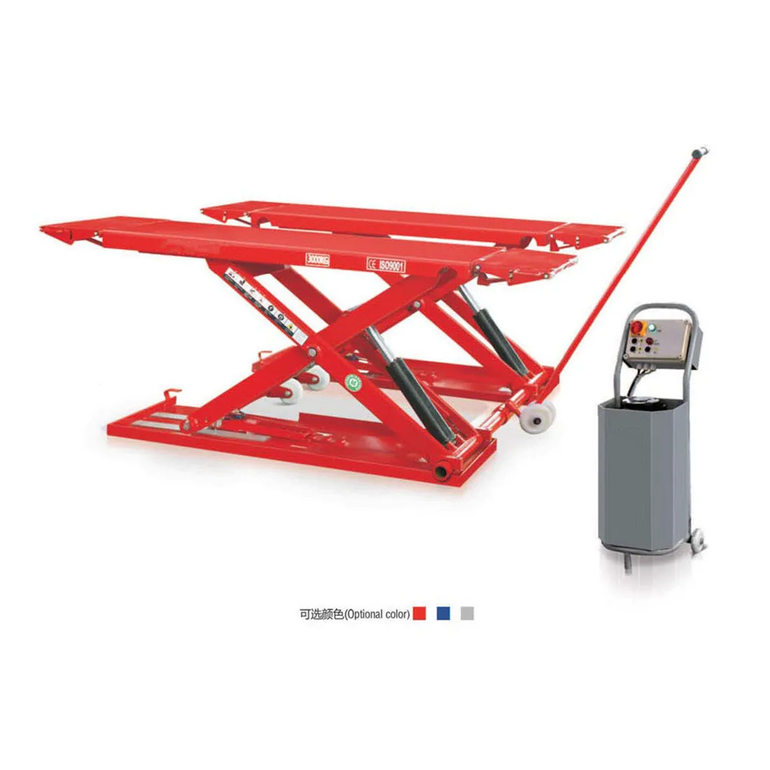 IN GROUND SCISSOR LIFTER Motorrad Scissor Lift Table THIN Pulley Lift Table