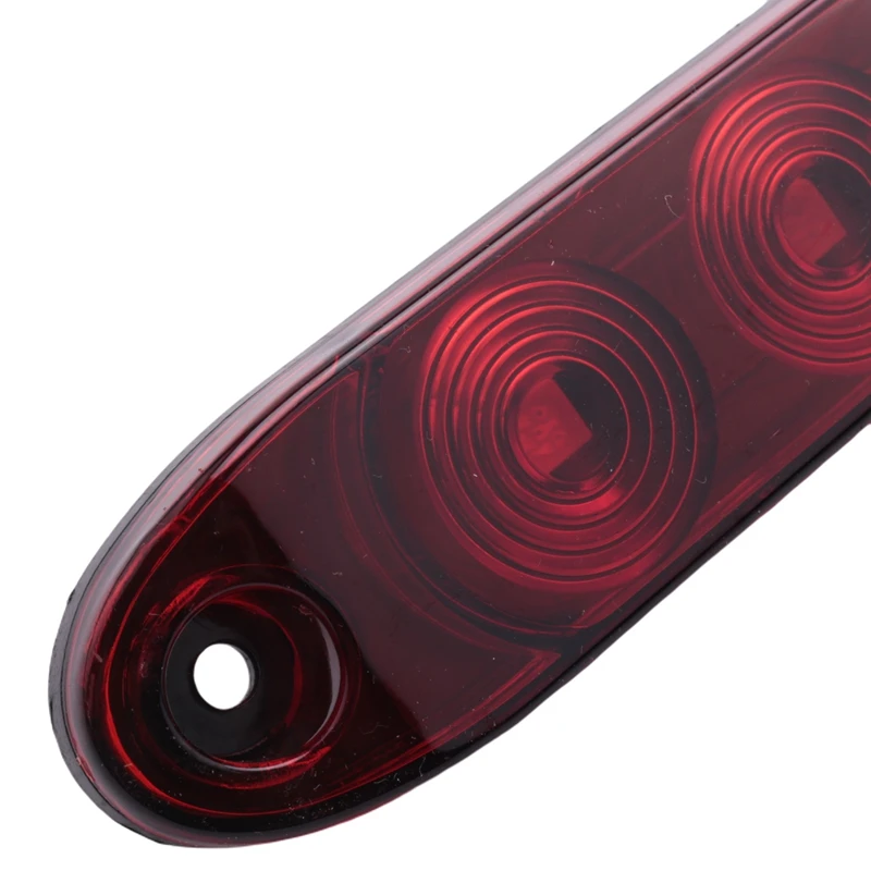 Red 15 Inch 11 Led Light Bar Sealed Stop Turn Tail Park Third 3Rd Brake Light Truck Trailer Marker Id Bar Waterproof