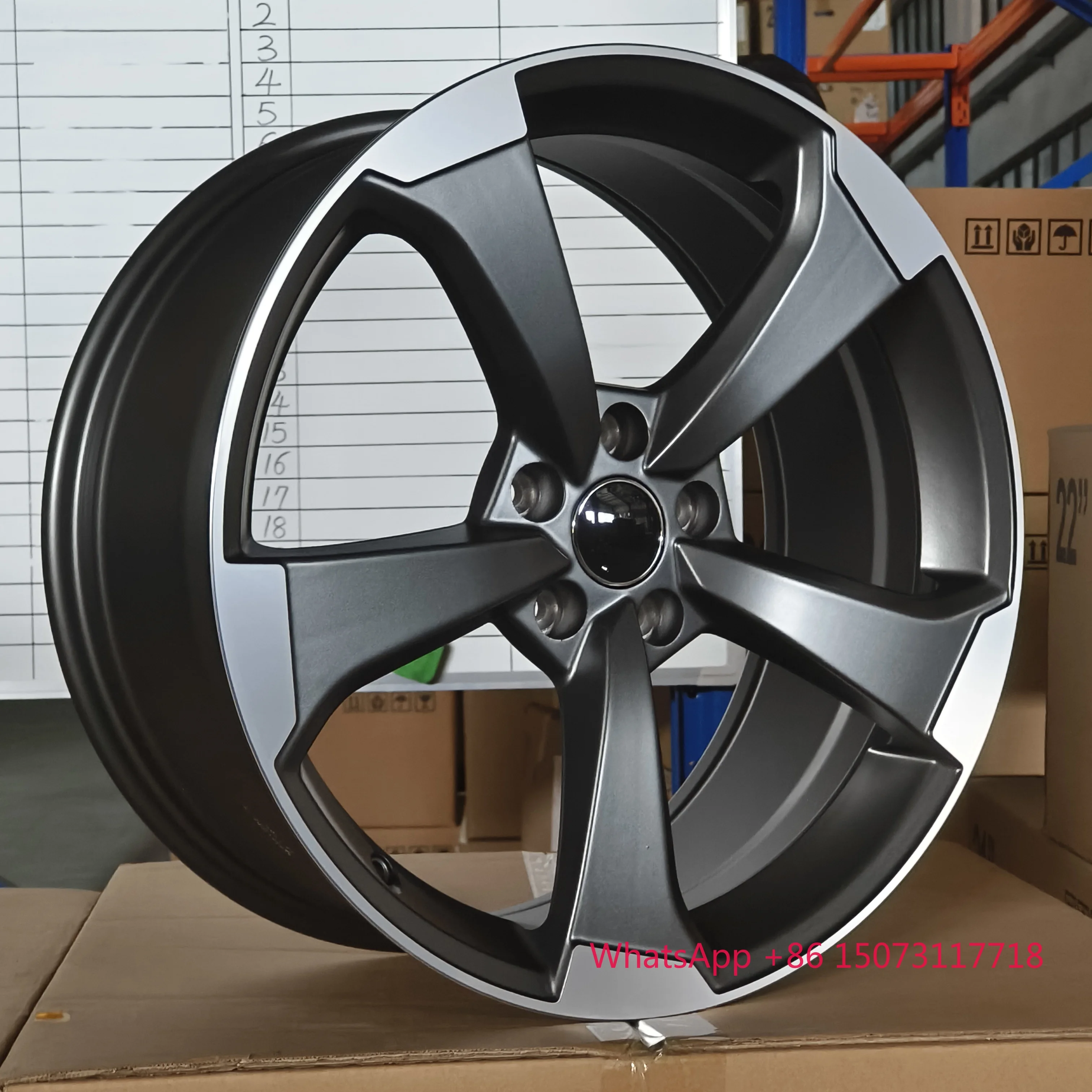 Car Rims 18 19 20 Inch Multi Spoke Aluminum  Wheel for  RS3
