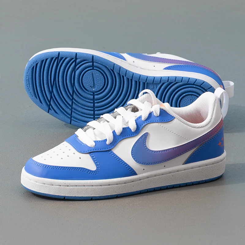 Nike Women's Shoes Court Borough (Gs) Fashionable Casual Shoes, Lightweight and Comfortable Low-Top Sneakers Ir5462-101
