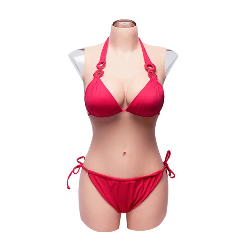 Customizable dummy onesie silicone breast implants men's cross-dressing