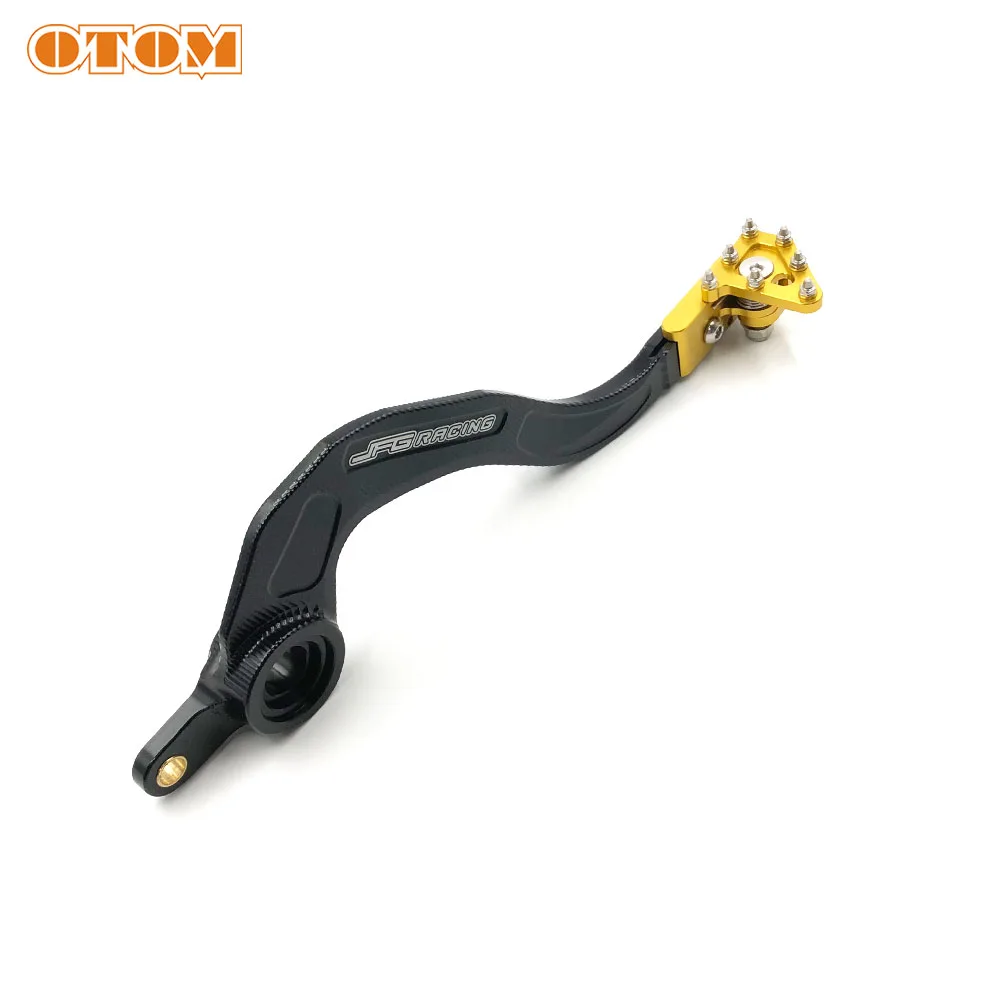 

OTOM Motorcycle Brake Arm Assembly Rear Pull Rod Foot Pedal CNC Aluminum Lever For SUZUKI RMZ250 RMZ450 Pit Dirt Bike Motorbike