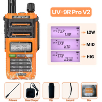 Baofeng UV 9R Pro V2 IP68 Waterproof Walkie Talkie Tri-Power Type-C Charger Dual Band Ham CB Radio Two Way Radio of UV 9R Plus