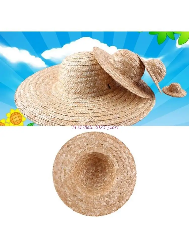 

49ME крутая художественная шляпа для любителей искусства, сделай сам, рисующая и украшающая соломенная шляпа из пшеницы