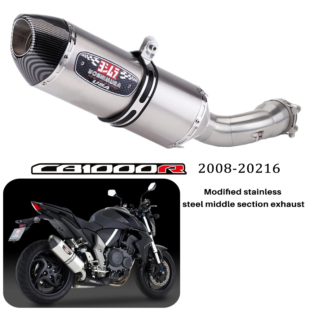 Motorcycles Exhaust System Muffler Silencers CB 1000R Slip On For Honda CB1000R 2008-2016 Motorcycle Exhaust Escapes