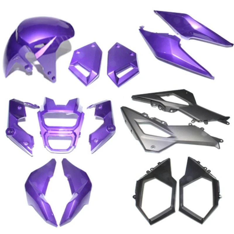 Purple Whole Bike Plastic Cover Front Rear Fender For HONDA MSX125 GROM125 SF FAIRING SET CANDY GLOSS 2016-2019 CUSTOM COLORS