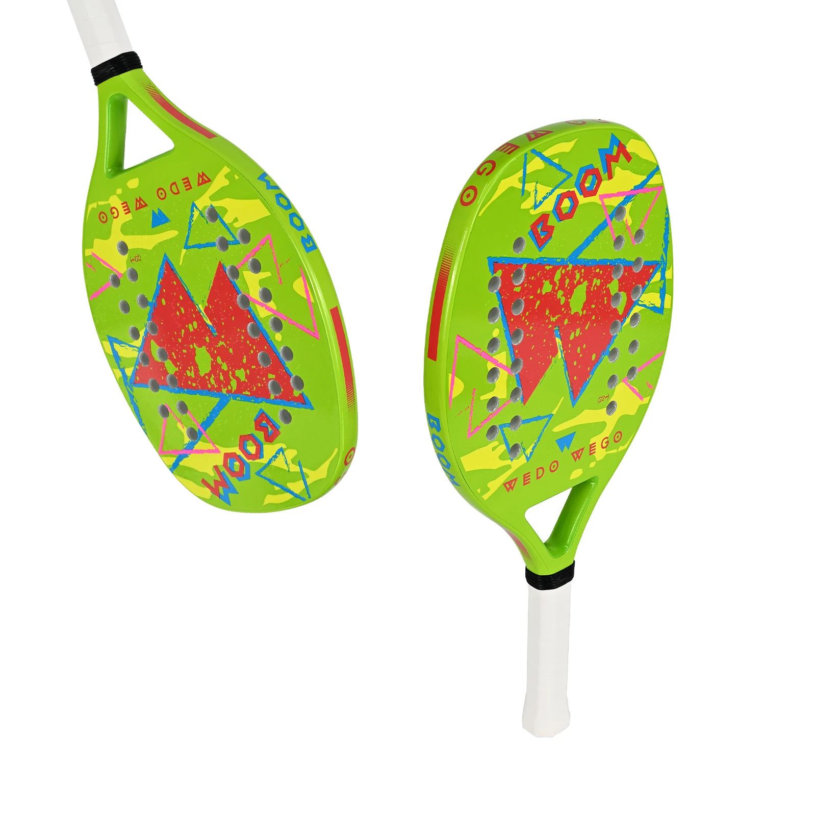 

Professional Beach Tennis Racket Carbon Fiber Lightweight Well-Balanced Outdoor Sports Equipment for Professional Players