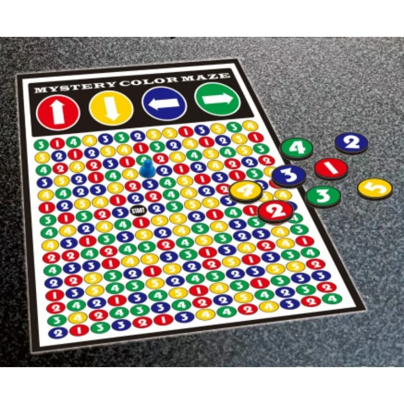 

Красочный лабиринт, карта, иллюзия, реквизит, забавный ментализм, трюк для фокусов, волшебный реквизит, ментализм, иллюзия, трюк