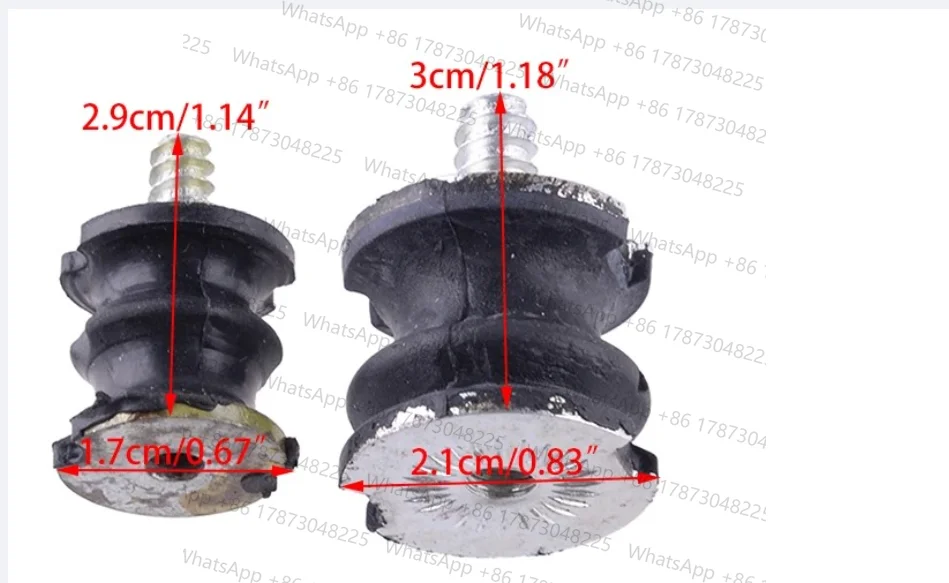 6Pcs Isolater Buffer Mount Shock Absorption Fit for 268 272 61 266 Jonsered 625 630 670 Chainsaw 501773401 501773501