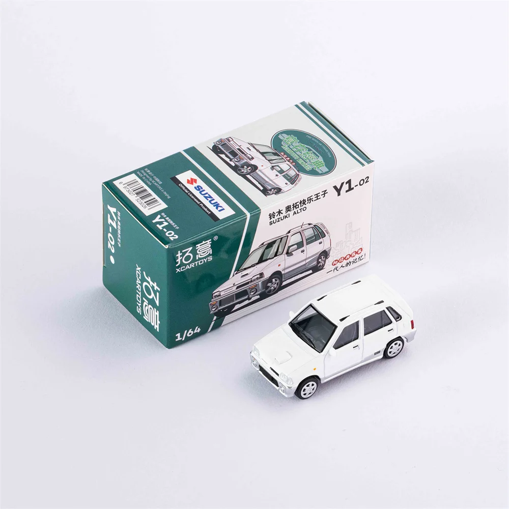 Xcartoys 1/64 Diecast Suzuki ALTO Model Car Classic Modification Series Vehicle Toys Collection Gifts for Teenagers Adults