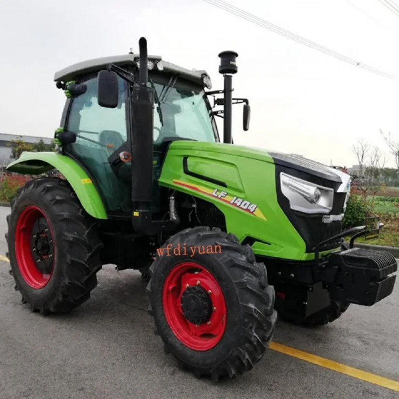 china：2024 new cheap micro agricultural tractor 140hp 150hp agricultural machinery and  4x4 tractor for farm use