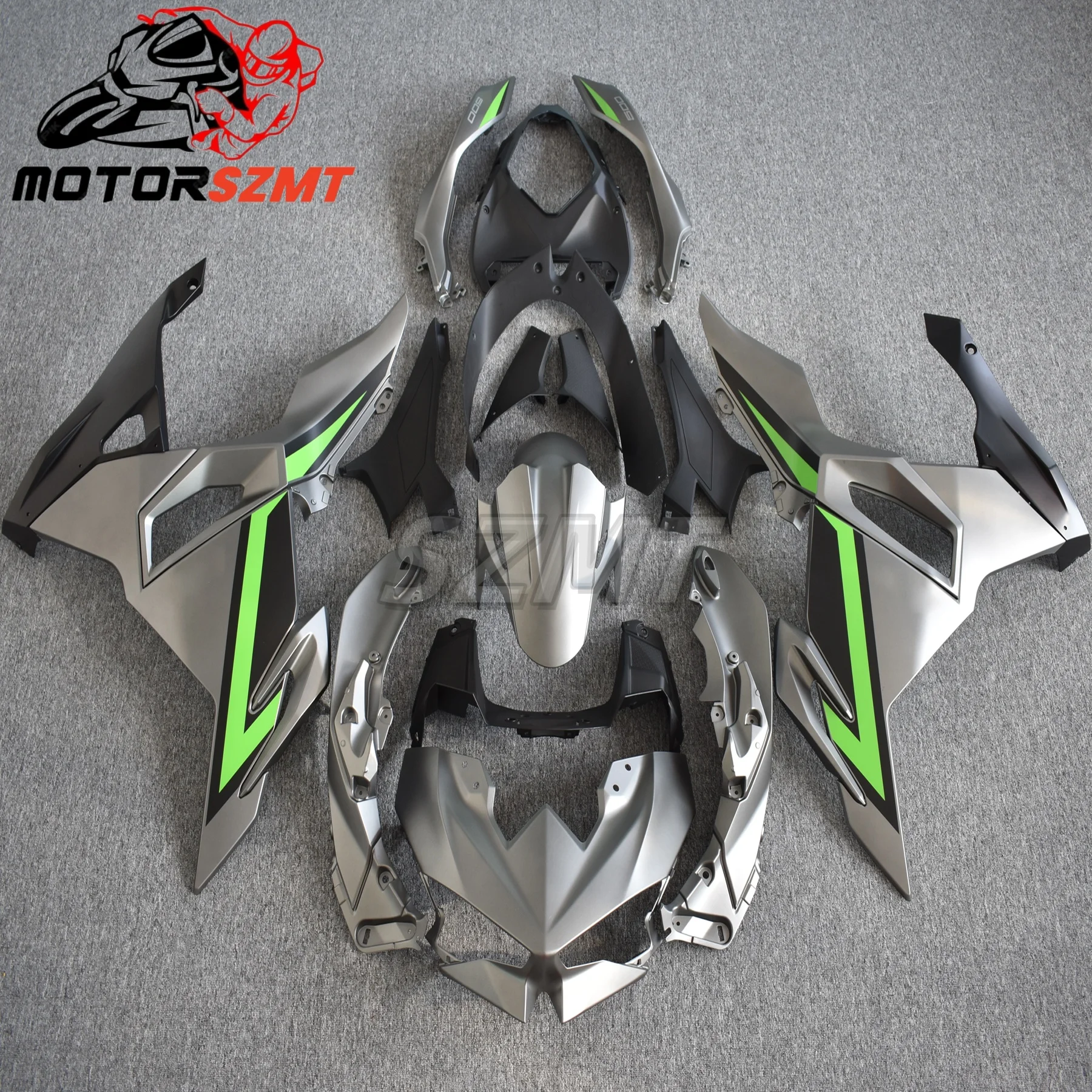 

Fit for Kawasaki NINJA 500 2024 - 2025 Motorcycle bodywork Plastic Fairing Kit Set