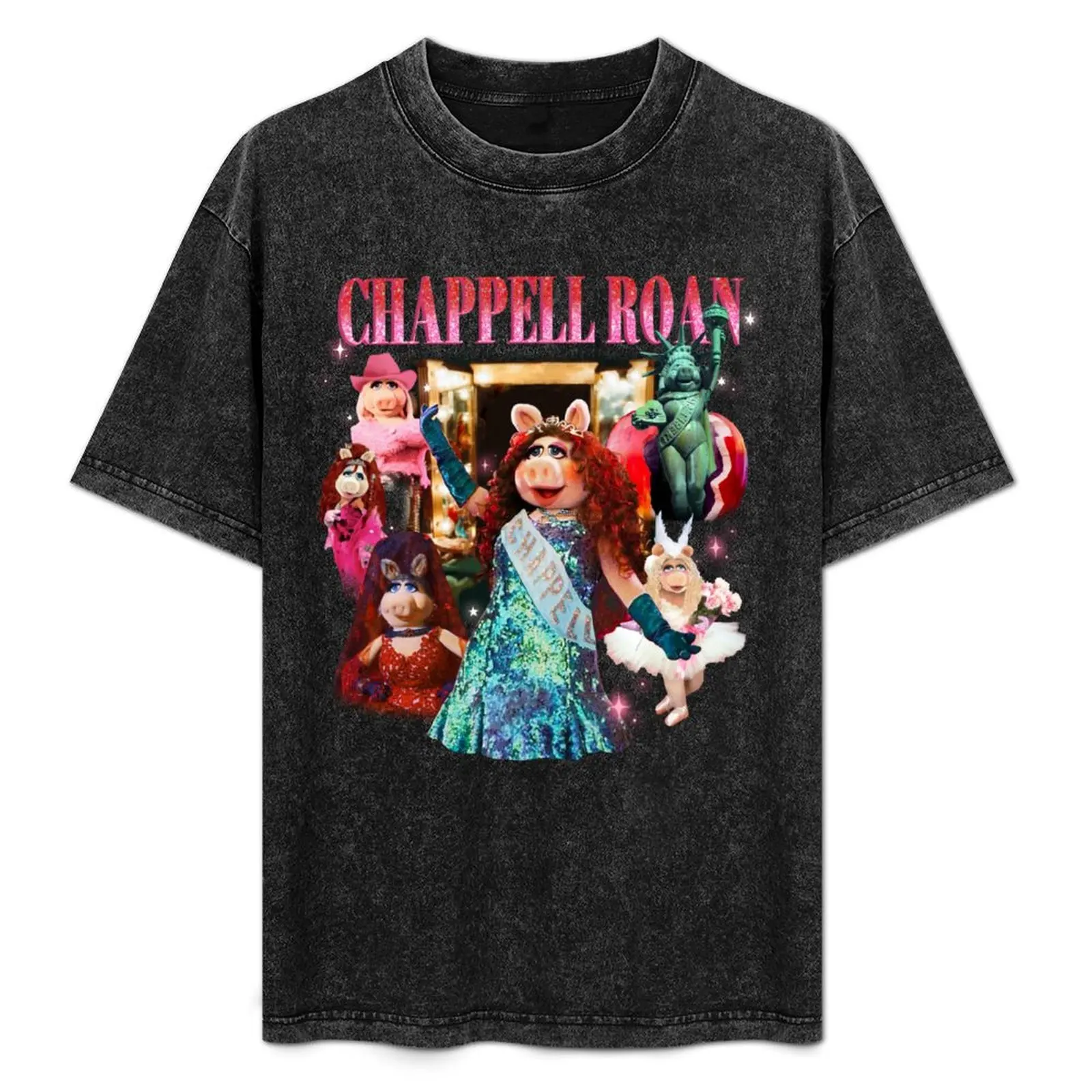 Chappell Roan x Miss Piggy T-Shirt kawaii clothes summer clothes vintage t shirt men