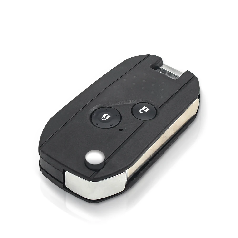 KEYYOU Modified Filp Remote Key Shell For Honda Fit CRV Civic Insight Ridgeline HRV Jazz ACCORD 2003-2013 Fob 2/3/4Button Case