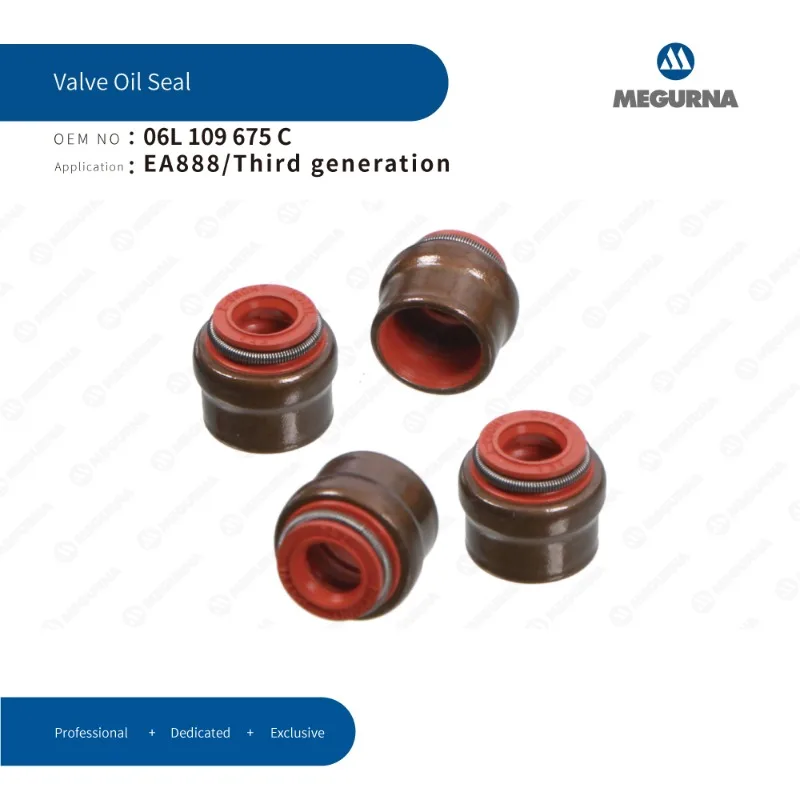 16pcs EA888 Engine Valve Oil Seal 06L109675C For VW Magotan Golf Passat Touareg Skoda Beetle Audi A1 A3 A4 A5 A6 A7 A8 Q3 Q5 Q7