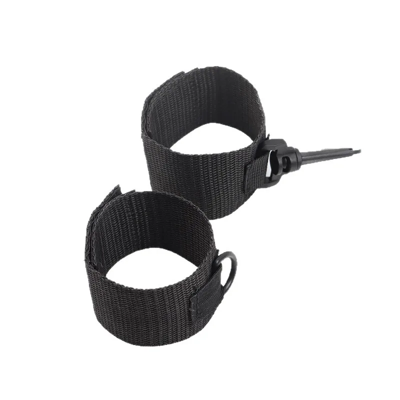 SM Fetishes Strap Handcuffs Ankle Cuffs Bed Bondage Training Restraints BDSM Tools Couple Flirting Accessories view 3