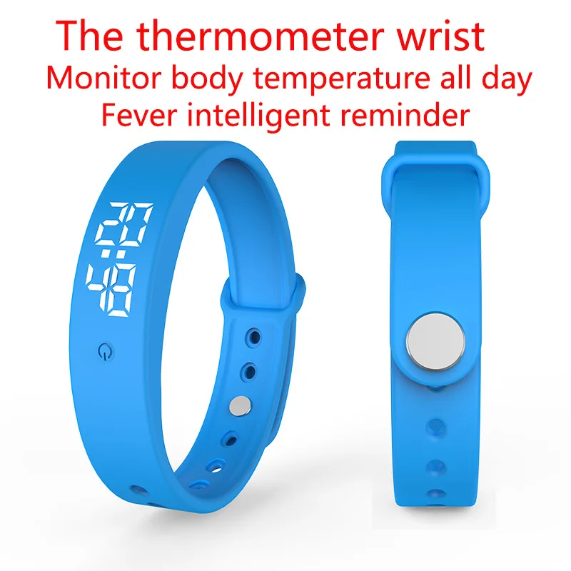 V9 Intelligent Temperature Monitoring Bracelet, Body Temperature Monitoring Sports Watch