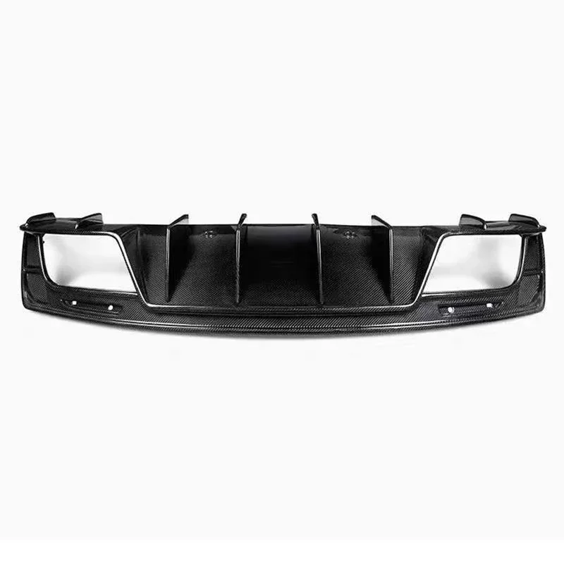 For Chevy Camaro Bumblebee 6th Generation Carbon Fiber Car Rear Bumper Diffuser Rear Splitters Spoiler Back lip body kit