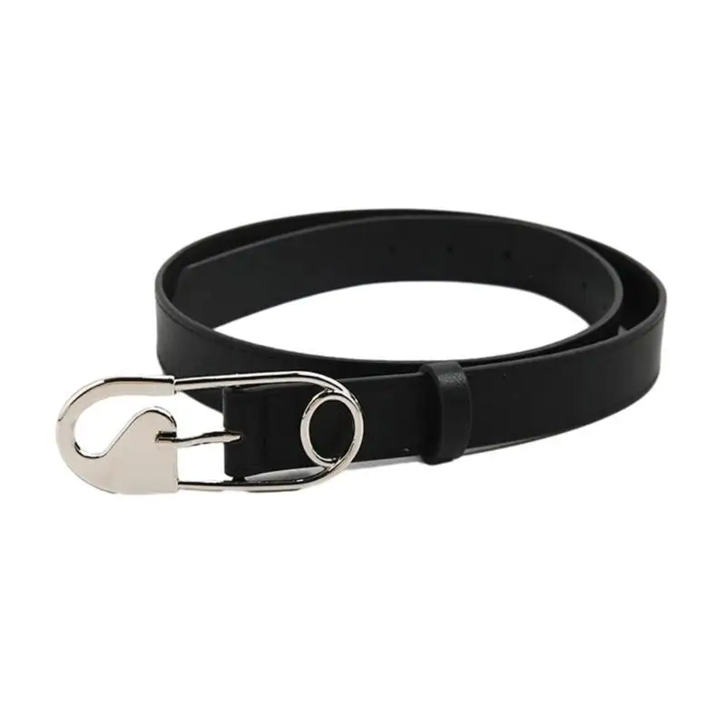 

652F Adjustable Pin Buckle Waist Belt Universal Waist Belt for Women Jeans Skirt Coat