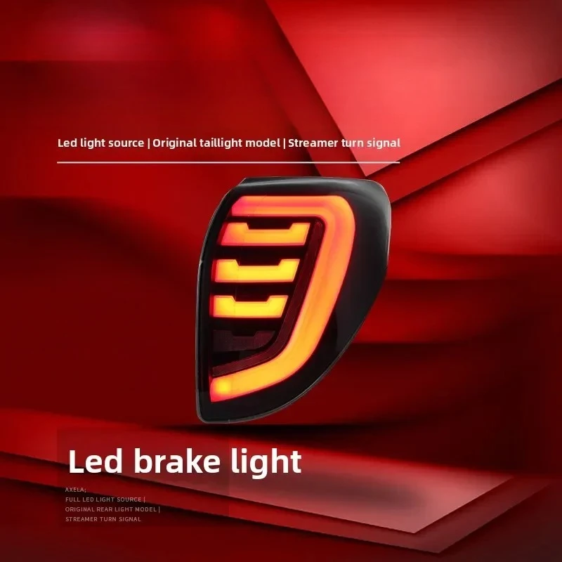 

For Toyota RAV4 2006-2013 2Pcs Car Tail Light Assembly LED Running Lights DRL Brake Light w/ Dynamic Turn Signal Reversing Lamp