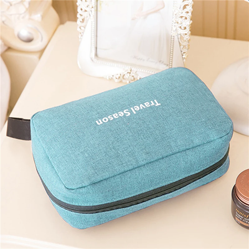 Hanging Cosmetic Bag Multifunction Travel Organizer Toiletry Wash Make up Storage Pouch Beautician Folding Makeup Bag Men Women