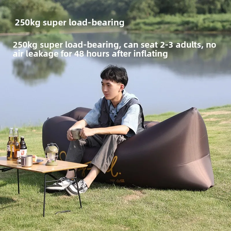 Camping Outdoor Lazy Inflatable Sofa Mattress Portable Lunch Break Music Festival Sofa