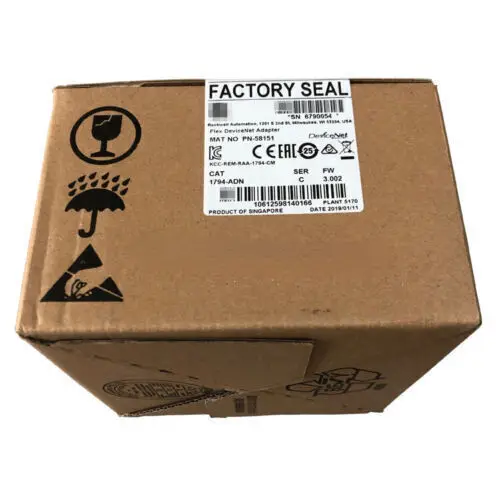 New Factory Sealed 1794-ADN SER B Flex DeviceNet Adapter 1794ADN In Stock