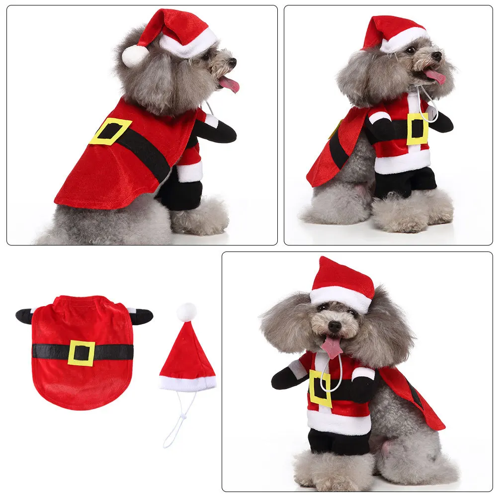 

1Set Halloween Christmas Dog Funny Clothes Comfortable Pet Costume Cosplay Clothing for Cats Dogs