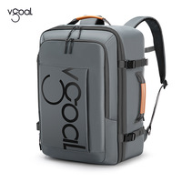 Vgoal 42 L Expandable Men Backpack For 17 inch Laptop, 180° Opening With Laundry Bag& Toiletry Bag& Electronics Bag& Shoe Bag