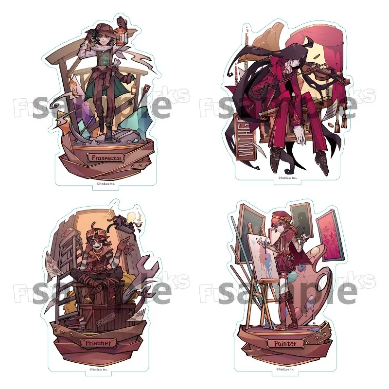 Anime Identity Ⅴ Figures Norton Campbell Antonio Acrylic Stand Luca Balsa Model Illustration Style Desk Decor Prop Birthday Gift