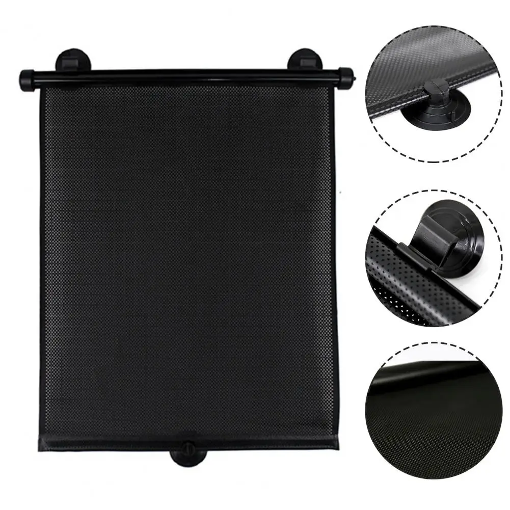 Car Window Shade Baby Retractable Car Sun Shade Block UV Rays Sunlight Side Window Sheilding Curtain Privacy Keeping