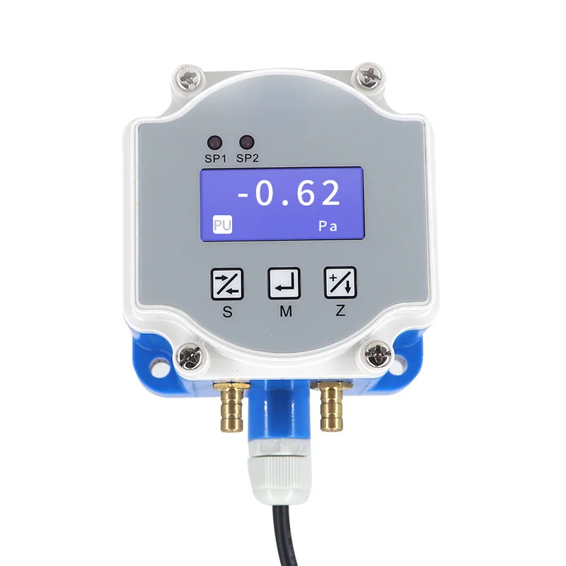 

4-20ma 0-10V HVAC Differential Pressure Transmitters Transducer for Air Gas