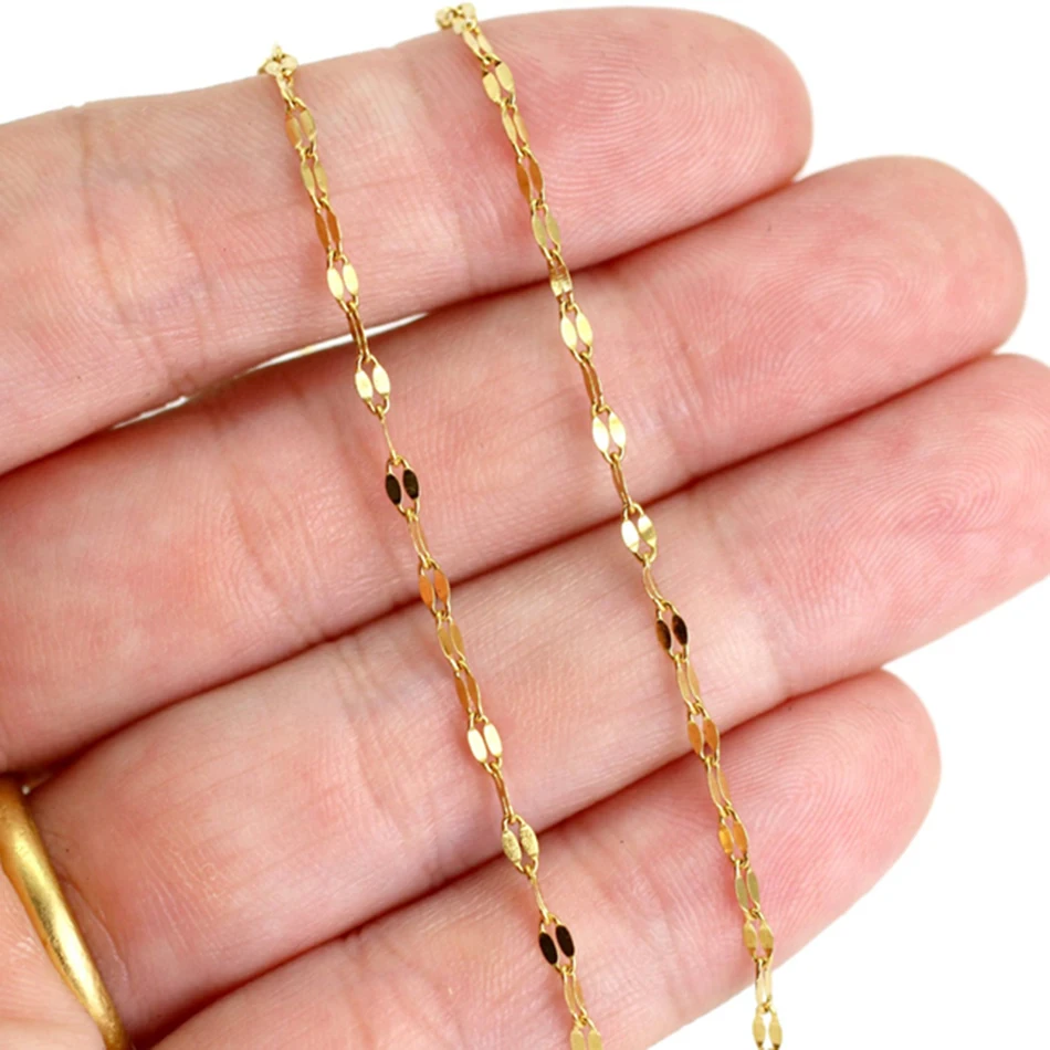 SUNIBI Stainless Steel Double Layer Bracelet for Women Gold Color Thin Link Chain Faux Pearl Pendant Dainty Bracelet Jewelry