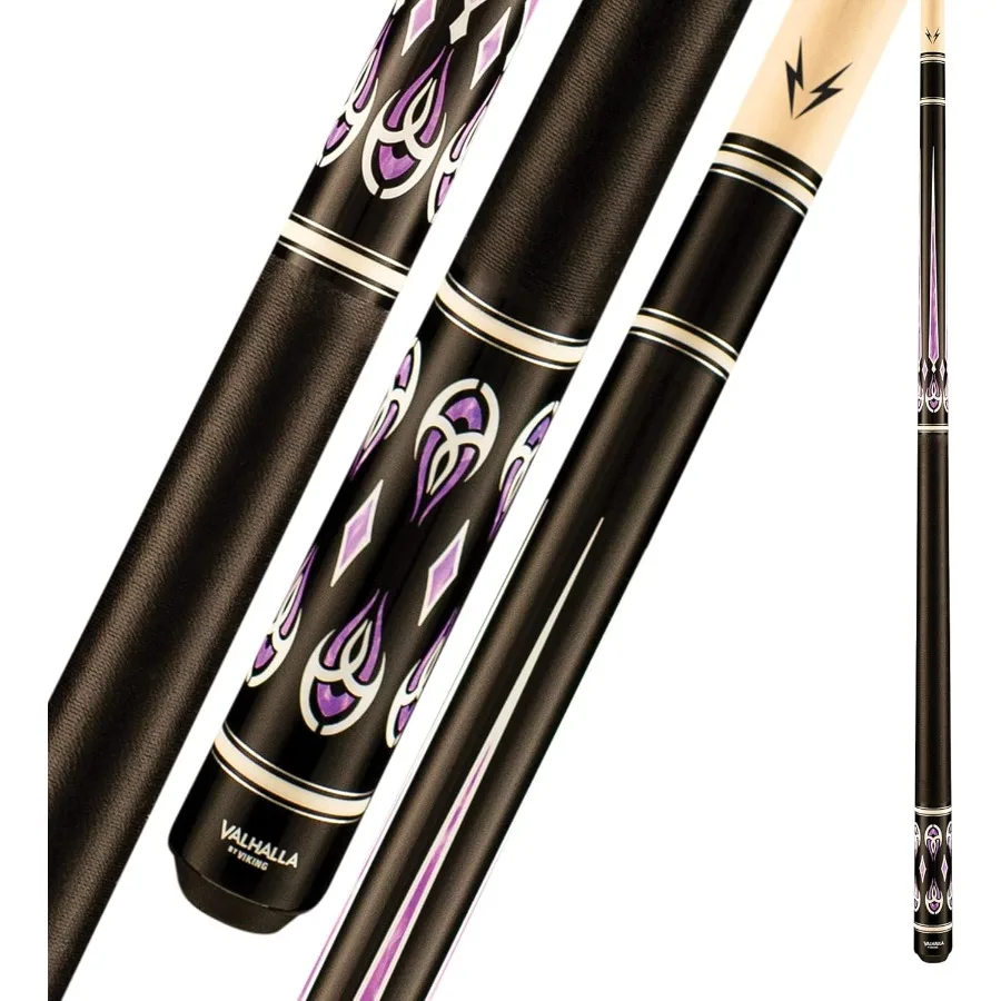 

Valhalla 500 600 700 Series 2 Piece 58 Pool Cue Stick for Bar or House Use Precision Crafted Billiard Cue Stick with Smooth Fin