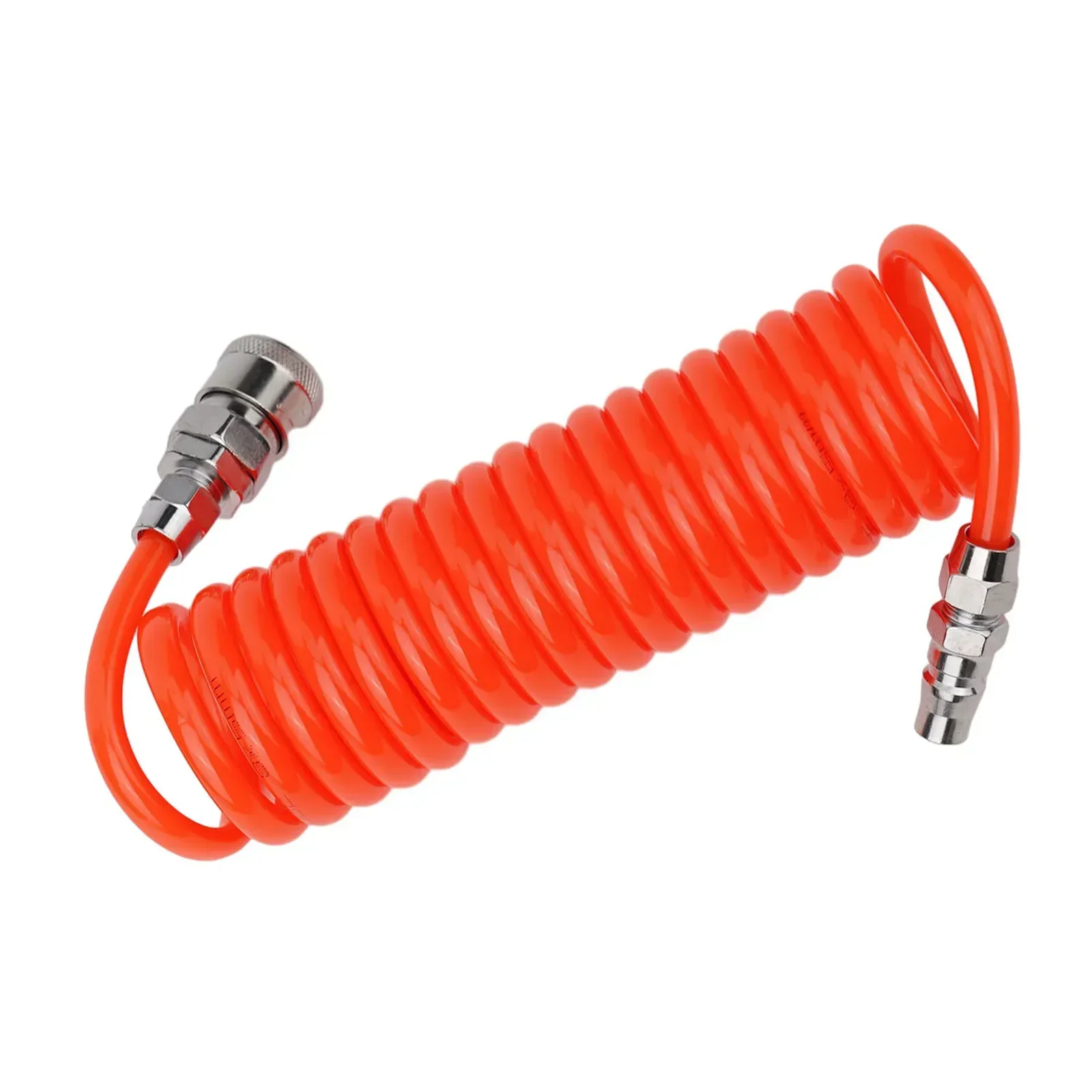 PU Pneumatic Hose Pneumatic PU Telescopic Spring Tube Air Compressor Hose No Air Leakage Suitable For Transition