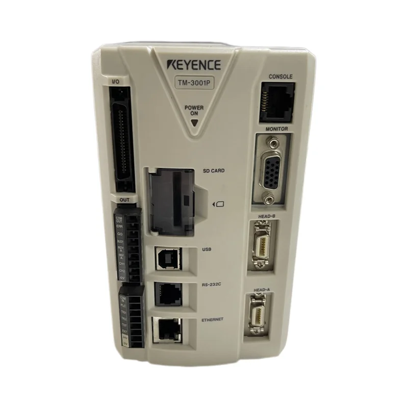 Good KEYENCE TM-3001P TM-3000 TM-3000P TM-3001 PNP Type Size Measuring Instrument Controller Used for Pipeline Inspection in Sto