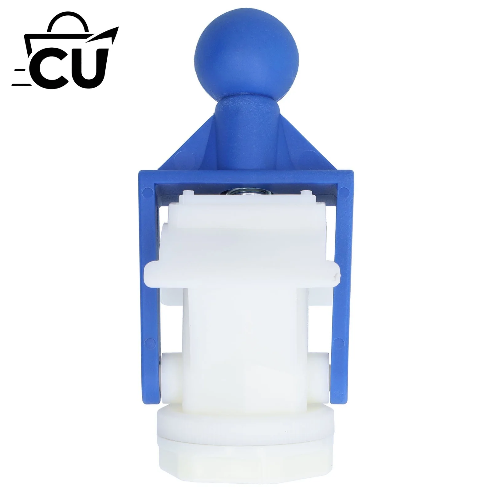 New blue plastic honey outlet valve with switch for beekeeping