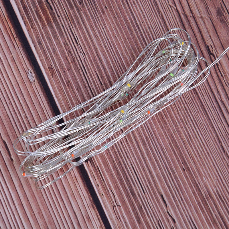 2M 20Led 3 metros 30Led USB operado Mini Led alambre de cobre cadena luces de hadas Led