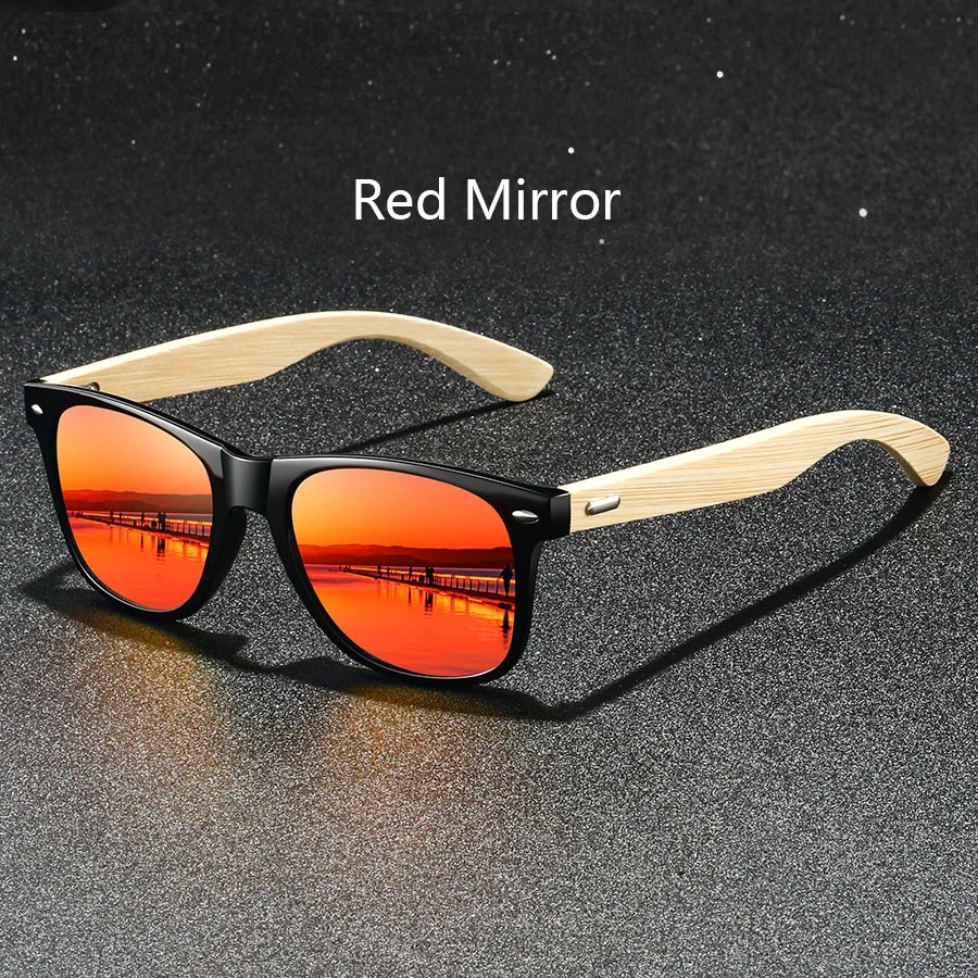 Modische Klassische Eckige Sonnenbrille für Männer und Frauen, zum Fahren und Angeln, Farbenfrohe Trendige Leichte Outdoor-Brille – Detail 10