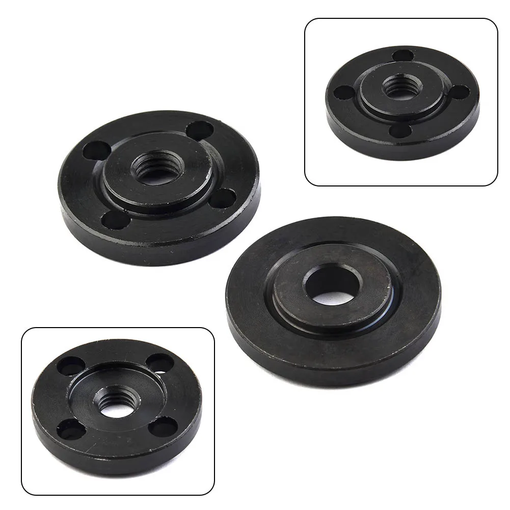 Flange de porcas de bloqueio para moedor de ângulo, 2 peças, tipo 100 modificado, kit interno e externo de porca 125, acessórios de ferramenta de moedor de ângulo