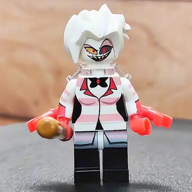 In Stock Hazbin Hotel Angel Lucifer Cherri Animation Mini‌ Action Figure Creative Ornament Toys Tp1031 Model Friend Boys Gift
