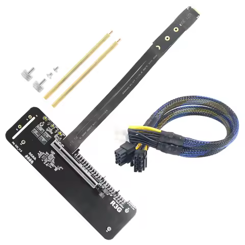 PC Laptop R43SG M.2 key M for NVMe External Graphics Card Stand Bracket PCIe3.0 x4 Riser Cable for ITX STX NUC VEGA64 GTX1080ti