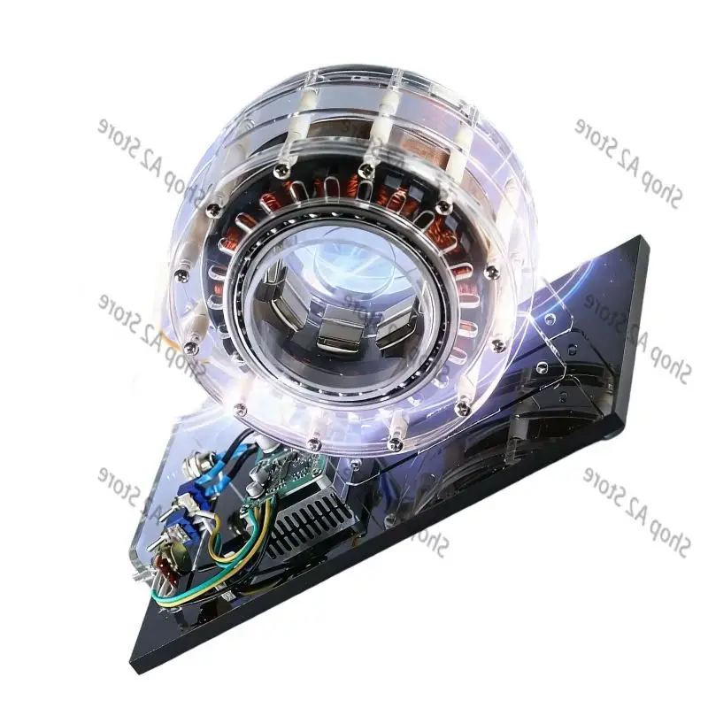 High-tech toy brushless motor model teaching aid - internal rotor brushless motor, shaftless pump, push motor model