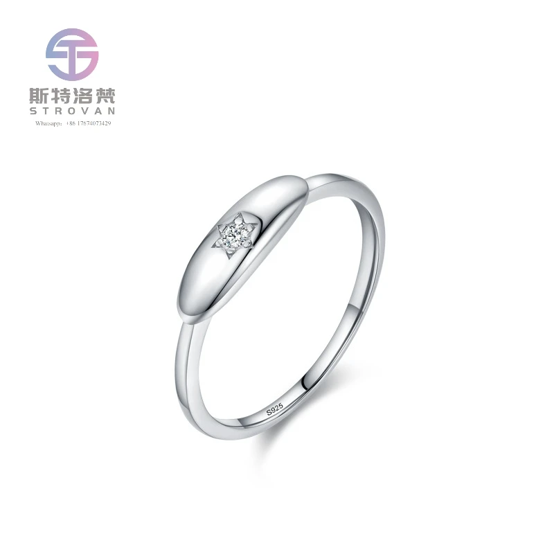 

New Arrival 925 Silver Women's Ring Popular Classic Engagement Wedding Ring Fashionable Zircon for Parties Anniversaries