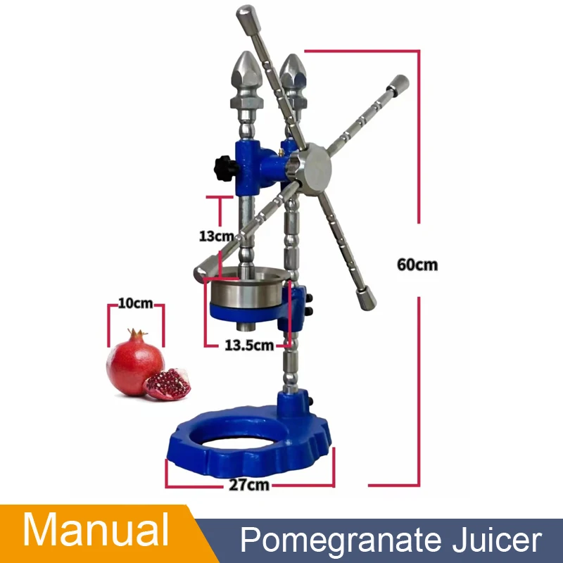 Labor-Saving Citrus Press Machine, Manual Squeezer for Pomegranate and Orange